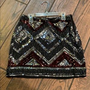 Forever 21 sequins skirt